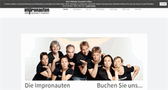 Desktop Screenshot of impronauten.ch